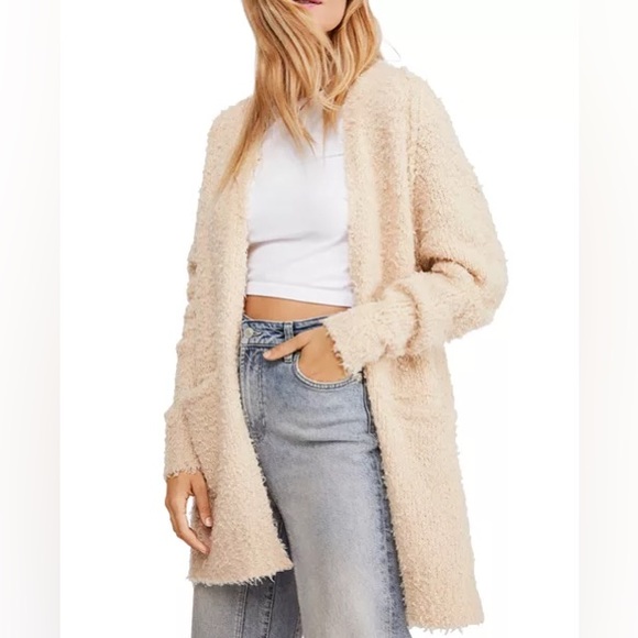 Free People Sweaters - Free People Wool Once In A Lifetime Long Cardigan